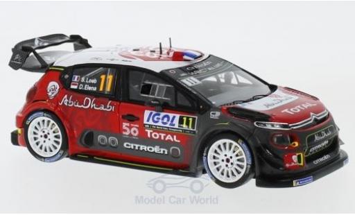 Modellautos Citroen C3 1/43 Spark WRC No.11 Total Abu Dhabi WRT Rallye WM Rallye Tour de Corse 2018 S.Loeb/D.Elena Citroen C3 1/43 Spark WRC No.11 Total Abu Dhabi WRT Rallye WM Rallye Tour de Corse 2018 S.Loeb/D.Elena modellautos