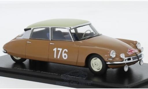 Modellautos Citroen ID 19 1/43 Spark No.176 Rallye Monte Carlo 1959 P.Coltelloni/P.Alexandre/C.Desrosiers Citroen ID 19 1/43 Spark No.176 Rallye Monte Carlo 1959 P.Coltelloni/P.Alexandre/C.Desrosiers modellautos