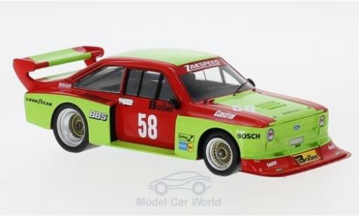 Modellautos Ford Escort 1980 1/43 Spark Turbo No.58 DRM Zolder Westfalen 1980 W.Boller Ford Escort 1980 1/43 Spark Turbo No.58 DRM Zolder Westfalen 1980 W.Boller modellautos