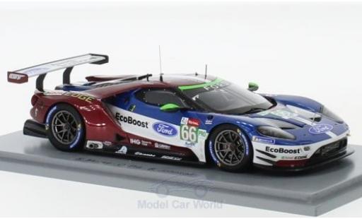Modellautos Ford GT 1/43 Spark No.66 Chip Ganassi Team UK 24h Le Mans 2018 S.Mücke/O.Pla/B.Johnson Ford GT 1/43 Spark No.66 Chip Ganassi Team UK 24h Le Mans 2018 S.Mücke/O.Pla/B.Johnson modellautos