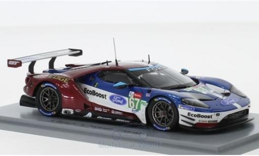 Modellautos Ford GT 1/43 Spark No.67 Chip Ganassi Team UK 24h Le Mans 2018 H.Tincknell/A.Priaulx/T.Kanaan Ford GT 1/43 Spark No.67 Chip Ganassi Team UK 24h Le Mans 2018 H.Tincknell/A.Priaulx/T.Kanaan modellautos