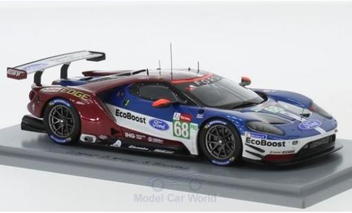 Modellautos Ford GT 1/43 Spark No.68 Chip Ganassi Team USA 24h Le Mans 2018 J.Hand/D.Müller/S.Bourdais Ford GT 1/43 Spark No.68 Chip Ganassi Team USA 24h Le Mans 2018 J.Hand/D.Müller/S.Bourdais modellautos