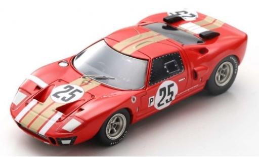 Modellautos Ford GT40 1/43 Spark AMR1 RHD No.25 Alan Mann Racing 12h Sebring 1966 J.Whitmore/F.Gardner Ford GT40 1/43 Spark AMR1 RHD No.25 Alan Mann Racing 12h Sebring 1966 J.Whitmore/F.Gardner modellautos