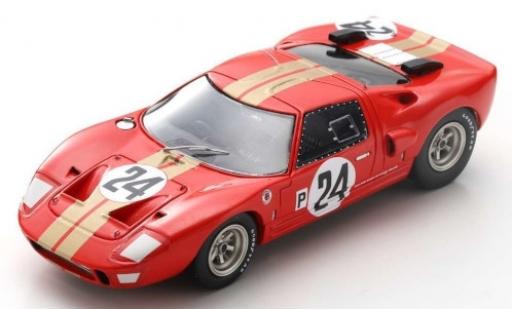 Modellautos Ford GT40 1/43 Spark AMR2 RHD No.24 Alan Mann Racing 12h Sebring 1966 G.Hill/J.Stewart Ford GT40 1/43 Spark AMR2 RHD No.24 Alan Mann Racing 12h Sebring 1966 G.Hill/J.Stewart modellautos