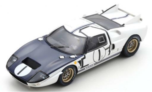 Modellautos Ford GT40 1/43 Spark MK II RHD No.1 24h Le Mans 1965 K.Miles/B.McLaren Ford GT40 1/43 Spark MK II RHD No.1 24h Le Mans 1965 K.Miles/B.McLaren modellautos