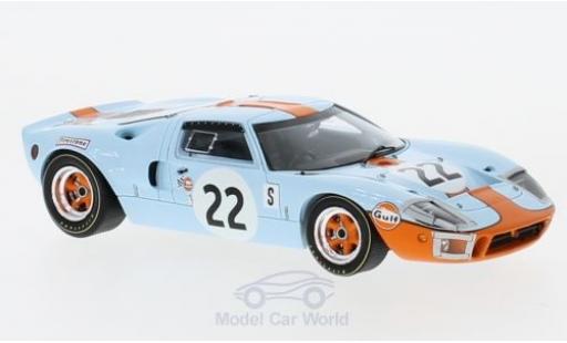 Ford GT40 1/43 Spark No.22 12h Sebring 1969 J.Ickx/J.Oliver modellautos