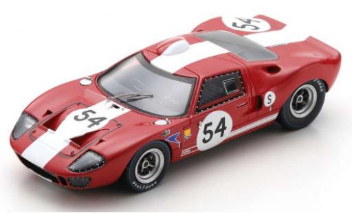 Modellautos Ford GT40 1/43 Spark RHD No.54 BOAC 6h Silverstone 1967 D.Charlton/C.Crabbe Ford GT40 1/43 Spark RHD No.54 BOAC 6h Silverstone 1967 D.Charlton/C.Crabbe modellautos