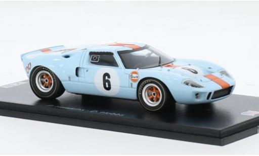Ford GT40 1/43 Spark RHD No.6 6h Watkins Glen 1968 1:43 modellautos