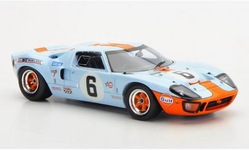 Modellautos Ford GT40 1/43 Spark RHD No.6 Gulf 24h Le Mans 1969 J.Oliver/J.Ickx Ford GT40 1/43 Spark RHD No.6 Gulf 24h Le Mans 1969 J.Oliver/J.Ickx modellautos