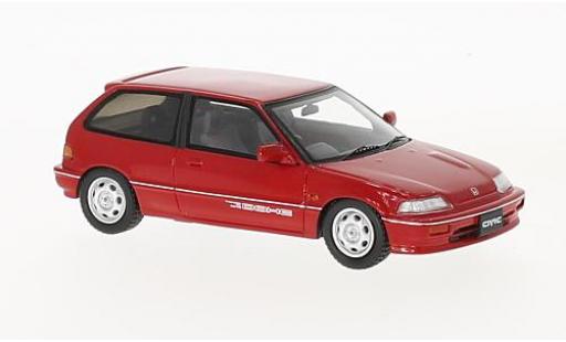 Honda Civic 1/43 Spark (EF3) Si rot RHD 1987 modellautos