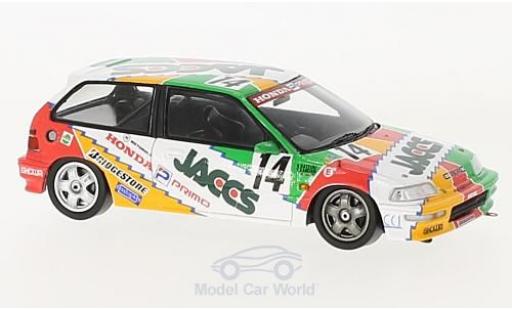 Modellautos Honda Civic 1/43 Spark EF9 RHD No.14 JTC Okayama 1992 N.Hattori/K.Kaneishi Honda Civic 1/43 Spark EF9 RHD No.14 JTC Okayama 1992 N.Hattori/K.Kaneishi modellautos