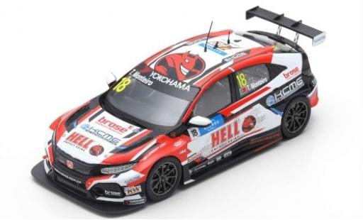Modellautos Honda Civic 1/43 Spark Type R TCR No.18 KCMG Hell Energy Drink WTCR Villa Real 2019 T.Monteiro Honda Civic 1/43 Spark Type R TCR No.18 KCMG Hell Energy Drink WTCR Villa Real 2019 T.Monteiro modellautos