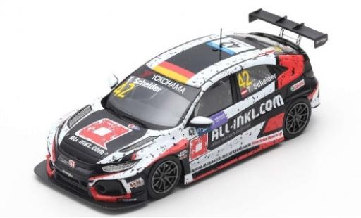 Modellautos Honda Civic 1/43 Spark Type R TCR No.42 WTCR Macau Guia Race 2018 T.Scheider Honda Civic 1/43 Spark Type R TCR No.42 WTCR Macau Guia Race 2018 T.Scheider modellautos
