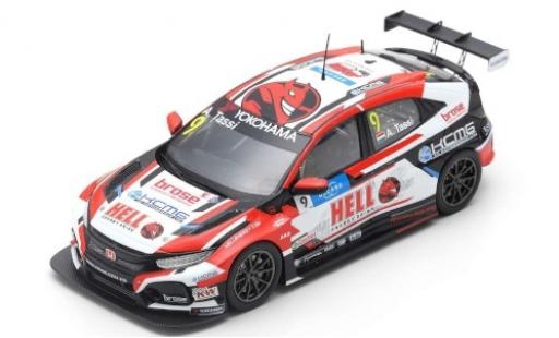 Modellautos Honda Civic 1/43 Spark Type R TCR No.9 KCMG Hell Energy Drink WTCR Nürburgring 2019 A.Tassi Honda Civic 1/43 Spark Type R TCR No.9 KCMG Hell Energy Drink WTCR Nürburgring 2019 A.Tassi modellautos
