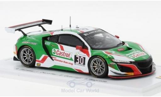 Honda NSX 1/43 Spark GT3 No.30 Castrol Racing Castrol 24h Spa 2018 R.Patrese/P.Depailler/E.Guerrieri/B.Baguette modellautos