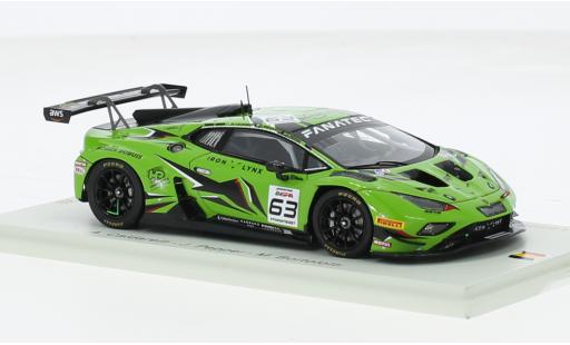 Lamborghini Huracan 1/43 Spark GT3 EVO 2 No.63 Iron Lynx 24h Spa 2023 1:43 modellautos