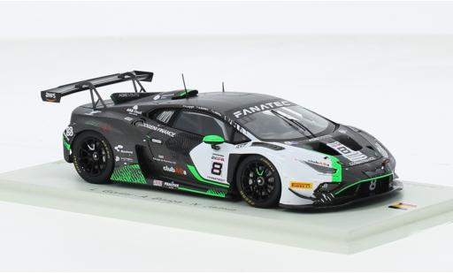 Lamborghini Huracan 1/43 Spark GT3 EVO 2 No.8 AGS Events 24h Spa 2023 1:43 modellautos