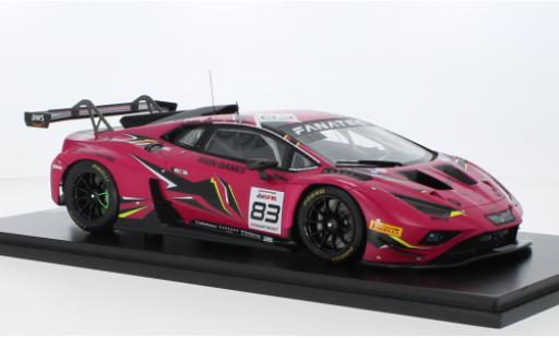 Modellautos Lamborghini Huracan 1/18 Spark GT3 EVO 2 No.83 Iron Dames 24h Spa 2023 1:18 Lamborghini Huracan 1/18 Spark GT3 EVO 2 No.83 Iron Dames 24h Spa 2023 1:18 modellautos