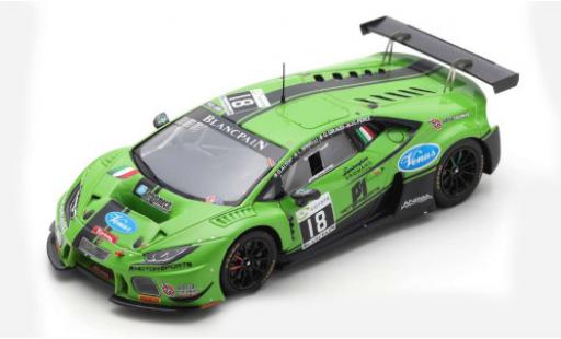 Lamborghini Huracan 1/43 Spark GT3 No.18 Antonelli Motorsport 24h Spa 2018 J.Perez/G.Giraudi/L.Spinelli/G.Altoe modellautos