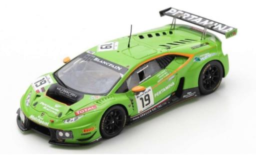 Lamborghini Huracan 1/43 Spark GT3 No.19 GRT - Grasser Racing Team 24h Spa Francorchamps 2015 A.Palmer/J.Mul/F.Babini modellautos