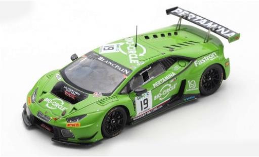 Lamborghini Huracan 1/43 Spark GT3 No.19 GRT Grasser Racing Team 24h Spa Francorchamps 2017 R.Ineichen/R.Giammaria/E.Perez Companc modellautos
