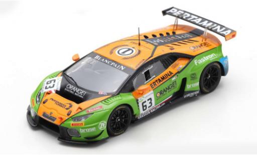 Lamborghini Huracan 1/43 Spark GT3 No.63 GRT Grasser Racing Team 24h Spa 2018 A.Caldarelli/C.Engelhart/M.Bortolotti modellautos