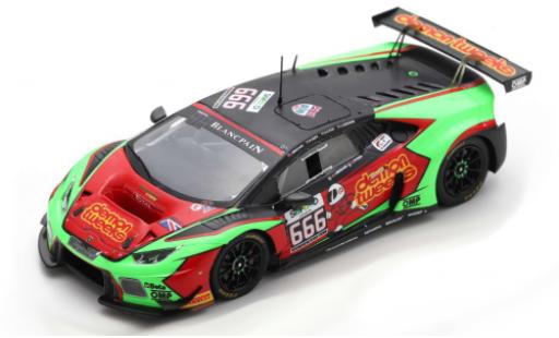 Lamborghini Huracan 1/43 Spark GT3 No.666 Barwell Motorsport Demon Tweeks 24h Spa 2016 J.Minshaw/P.Keen/O.Gavin/J.Osborne modellautos