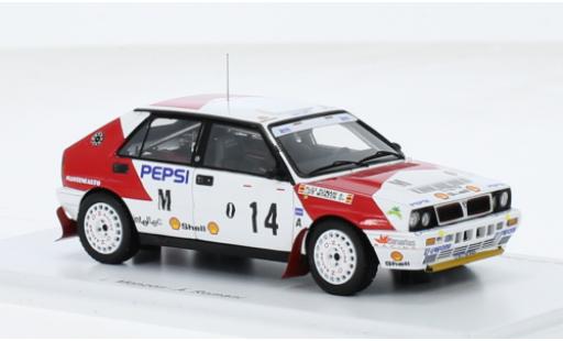 Modellautos Lancia Delta 1/43 Spark HF Integrale 16V No.14 Rally Costa Brava 1991 1:43 Lancia Delta 1/43 Spark HF Integrale 16V No.14 Rally Costa Brava 1991 1:43 modellautos