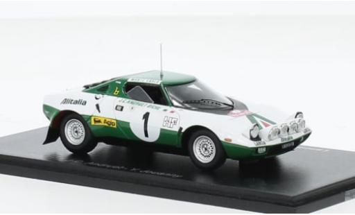 Lancia Stratos 1/43 Spark HF No.1 Alitalia Rallye WM Rallye Monte Carlo 1975 1:43 modellautos
