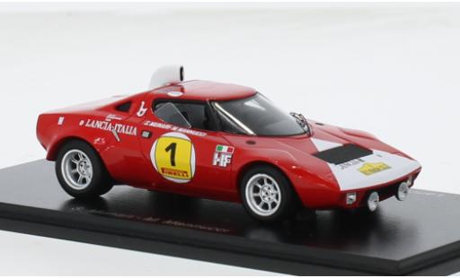 Modellautos Lancia Stratos 1/43 Spark HF No.1 Rally Costa del Sol 1972 1:43 Lancia Stratos 1/43 Spark HF No.1 Rally Costa del Sol 1972 1:43 modellautos