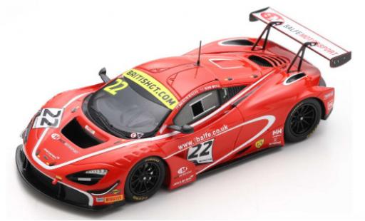Modellautos McLaren 720 1/43 Spark S GT3 No.22 Balfe Motorsport British GT Championship 2019 S.Balfe/R.Bell McLaren 720 1/43 Spark S GT3 No.22 Balfe Motorsport British GT Championship 2019 S.Balfe/R.Bell modellautos