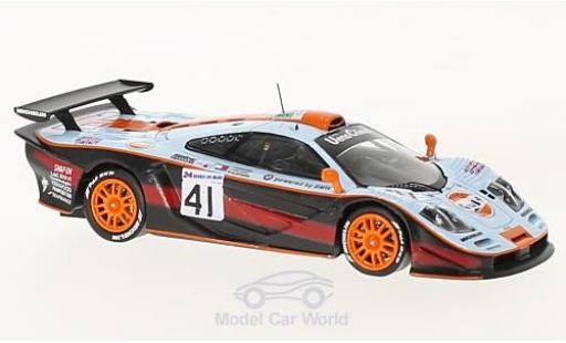 Modellautos McLaren F1 1/43 Spark GTR No.41 Gulf 24h Le Mans 1997 A.Olofsson/P-H.Raphanel/J.M.Gounon McLaren F1 1/43 Spark GTR No.41 Gulf 24h Le Mans 1997 A.Olofsson/P-H.Raphanel/J.M.Gounon modellautos