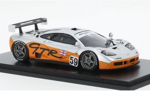 Modellautos McLaren F1 1/43 Spark GTR No.59 24h Le Mans Practice 1995 1:43 McLaren F1 1/43 Spark GTR No.59 24h Le Mans Practice 1995 1:43 modellautos