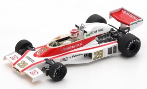 Modellautos McLaren M23 1/43 Spark Ford No.29 Liggett Group / B&S Fabrications Chesterfield Formel 1 GP Österreich 1978 N.Piquet McLaren M23 1/43 Spark Ford No.29 Liggett Group / B&S Fabrications Chesterfield Formel 1 GP Österreich 1978 N.Piquet modellautos