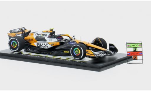 Modellautos McLaren F1 1/43 Spark MCL38 GP Singapur 2024 Team #4 1:43 McLaren F1 1/43 Spark MCL38 GP Singapur 2024 Team #4 1:43 modellautos