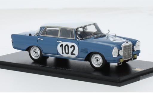 Mercedes 300 1/43 Spark SE No.102 24h Spa 1964 1:43 modellautos