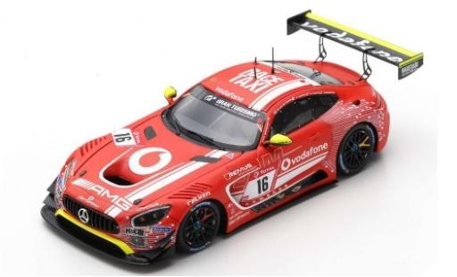 Modellautos Mercedes AMG GT 1/43 Spark 3 No.16 GetSpeed Performance Vodafone 24h Nürburgring 2019 R.van le Zande/T.Vautier/J.Seyffarth/K.Heyer Mercedes AMG GT 1/43 Spark 3 No.16 GetSpeed Performance Vodafone 24h Nürburgring 2019 R.van le Zande/T.Vautier/J.Seyffarth/K.Heyer modellautos