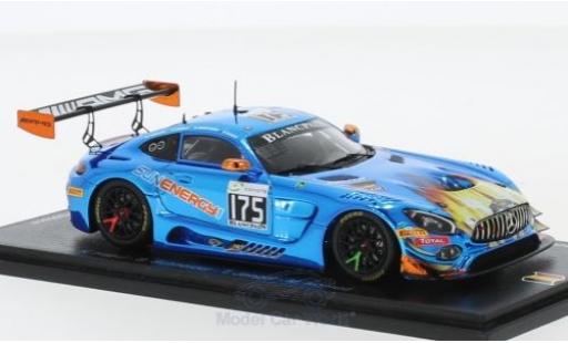Modellautos Mercedes AMG GT 1/43 Spark 3 No.175 Sun Energy 1 Team HTP Motorsport 24h Spa 2018 K.Habul/B.Schneider/T.Jäger/M.Konrad Mercedes AMG GT 1/43 Spark 3 No.175 Sun Energy 1 Team HTP Motorsport 24h Spa 2018 K.Habul/B.Schneider/T.Jäger/M.Konrad modellautos