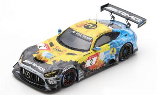 Mercedes AMG GT 1/43 Spark 3 No.2 AMG Team HRT 24h Nürburgring 2020 H.Haupt/Y.Buurman/N.Bastian/P.Ellis modellautos
