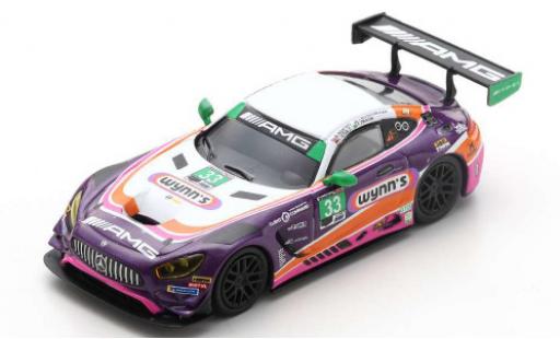 Mercedes AMG GT 1/64 Spark 3 No.33 Team Riley Motorsports Wynns 24h Daytona 2019 B.Keating/J.Bleekemolen/L.Stolz/F.Fraga modellautos
