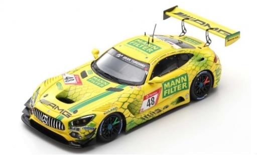 Mercedes AMG GT 1/43 Spark 3 No.48 -AMG Team MANN-Filter 24h Nürburgring 2019 C.Hohenadel/L.D.Arnold/R.Marciello/M.Götz modellautos