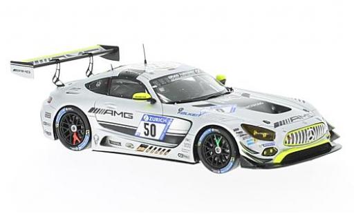 Mercedes AMG GT 1/43 Spark 3 No.50 -AMG Team HTP Motorsport 24h Nürburgring 2017 D.Baumann/M.Buhk/E.Mortara/E.Sandström modellautos