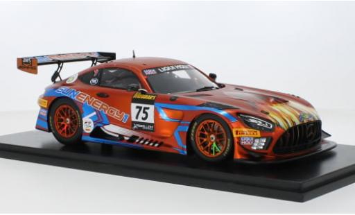 Mercedes AMG GT 1/18 Spark 3 No.75 SunEnergy 1 Racing 12h Bathurst 2022 1:18 modellautos