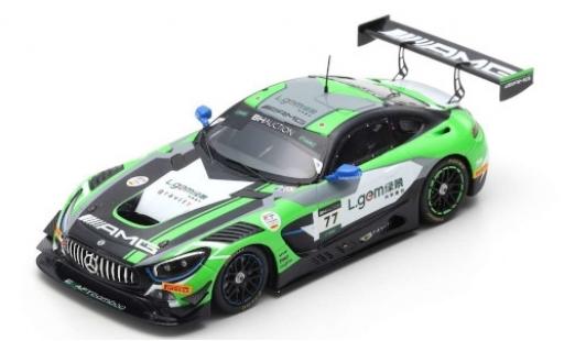 Mercedes AMG GT 1/43 Spark 3 No.77 -AMG Team CraftBamboo Racing 10H Suzuka 2019 M.Götz/L.Stolz/Y.Buurman modellautos