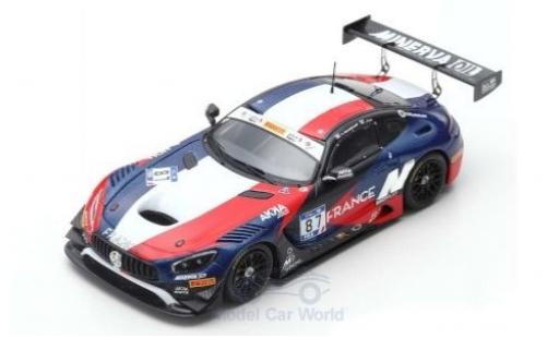 Modellautos Mercedes AMG GT 1/43 Spark 3 No.87 AKKA-ASP Team FIA GT Nations Cup Bahrain 2018 Team France J-L.Beaubelique/J.Pla Mercedes AMG GT 1/43 Spark 3 No.87 AKKA-ASP Team FIA GT Nations Cup Bahrain 2018 Team France J-L.Beaubelique/J.Pla modellautos