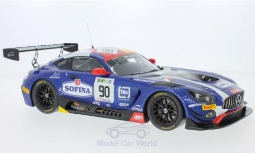 Modellautos Mercedes AMG GT 1/18 Spark 3 No.90 AKKA ASP 24h Spa 2017 E.Mortara/M.Meadows/R.Marciello Mercedes AMG GT 1/18 Spark 3 No.90 AKKA ASP 24h Spa 2017 E.Mortara/M.Meadows/R.Marciello modellautos