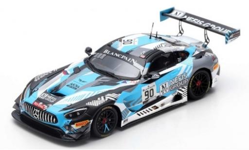 Modellautos Mercedes AMG GT 1/43 Spark 3 No.90 Akka ASP Team Nefis Group 24h Spa 2019 N.Bastian/T.Boguslavskiy/F.Fraga Mercedes AMG GT 1/43 Spark 3 No.90 Akka ASP Team Nefis Group 24h Spa 2019 N.Bastian/T.Boguslavskiy/F.Fraga modellautos