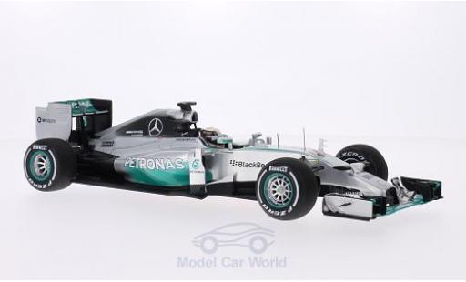 Modellautos Mercedes F1 1/18 Spark W05 No.44 Petronas Formel 1 GP Großbritannien 2014 inklusive Figur L.Hamilton ohne Vitrine Mercedes F1 1/18 Spark W05 No.44 Petronas Formel 1 GP Großbritannien 2014 inklusive Figur L.Hamilton ohne Vitrine modellautos