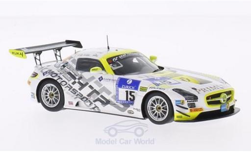 Mercedes SLS 1/43 Spark AMG GT3 No.15 HTP Motorsport GmbH 24h Nürburgring 2014 H.Primat/M.Götz/K.Heyer/R.Rehfeld modellautos