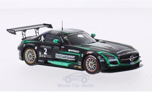 Mercedes SLS 1/43 Spark AMG GT3 No.2 Black Falcon Racing 24h Dubai 2015 A.Al Faisal/H.Haupt/Y.Buurman/O.Webb modellautos